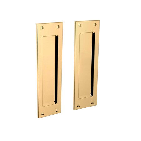 Baldwin Passage Sliding Door Locks Unlacquered Brass PD005.031.PASS